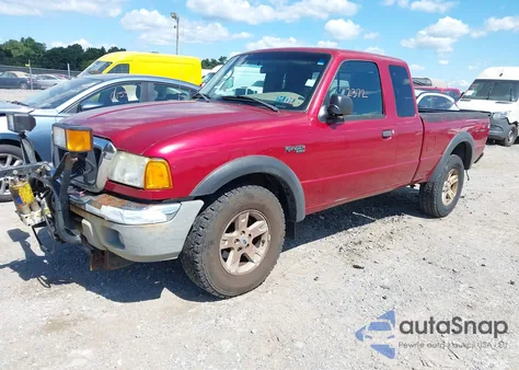 2004 Ford Ranger Edge/Tremor/Xlt из США, поврежденный, VIN 1FTZR45E44PB25718